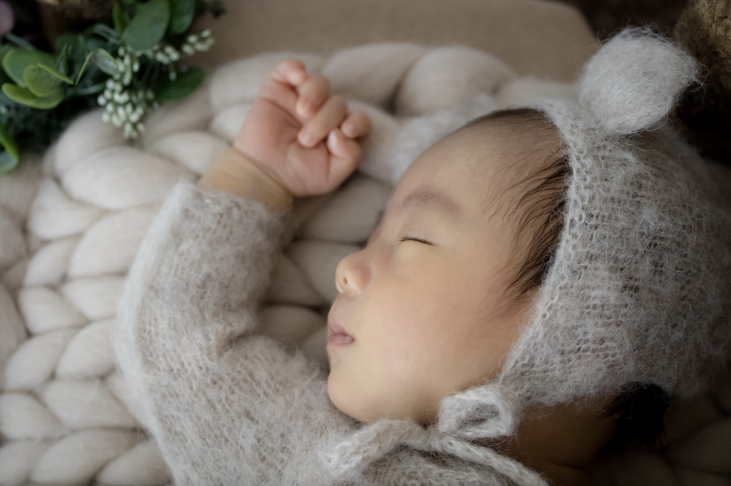 タイニートーズ男の子赤ちゃん新生児フォトニューボーンフォト島田市藤枝市焼津市静岡市0歳0ヶ月