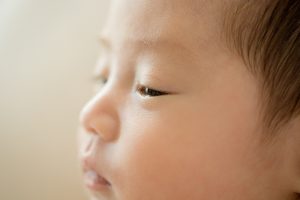 タイニートーズ女の子赤ちゃん新生児フォトニューボーンフォトマタニティフォト島田市藤枝市焼津市静岡市0歳0ヶ月